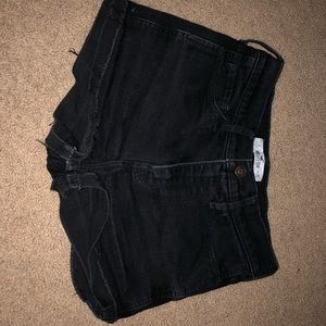 Hollister high ride short shorts